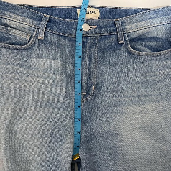 L'AGENCE Revolve Size 30 Sada High Rise Cropped Slim Jeans - Picture 9 of 10